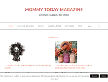 Tablet Screenshot of mommytodaymagazine.com